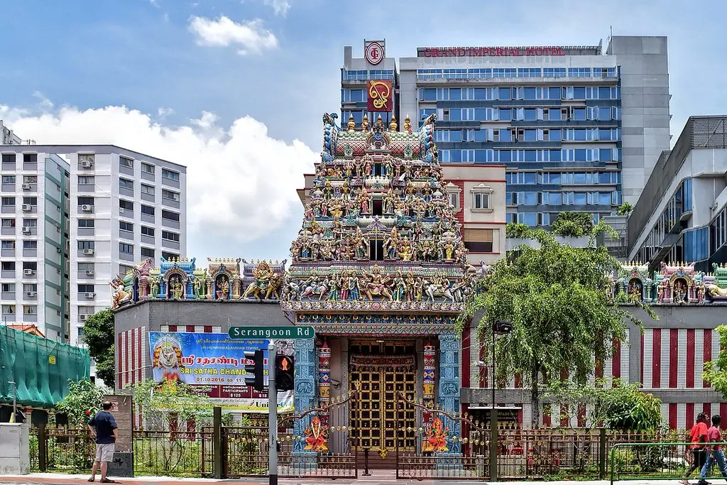 Singapore Itinerary 7 Days, Sri Veeramakaliamman Temple