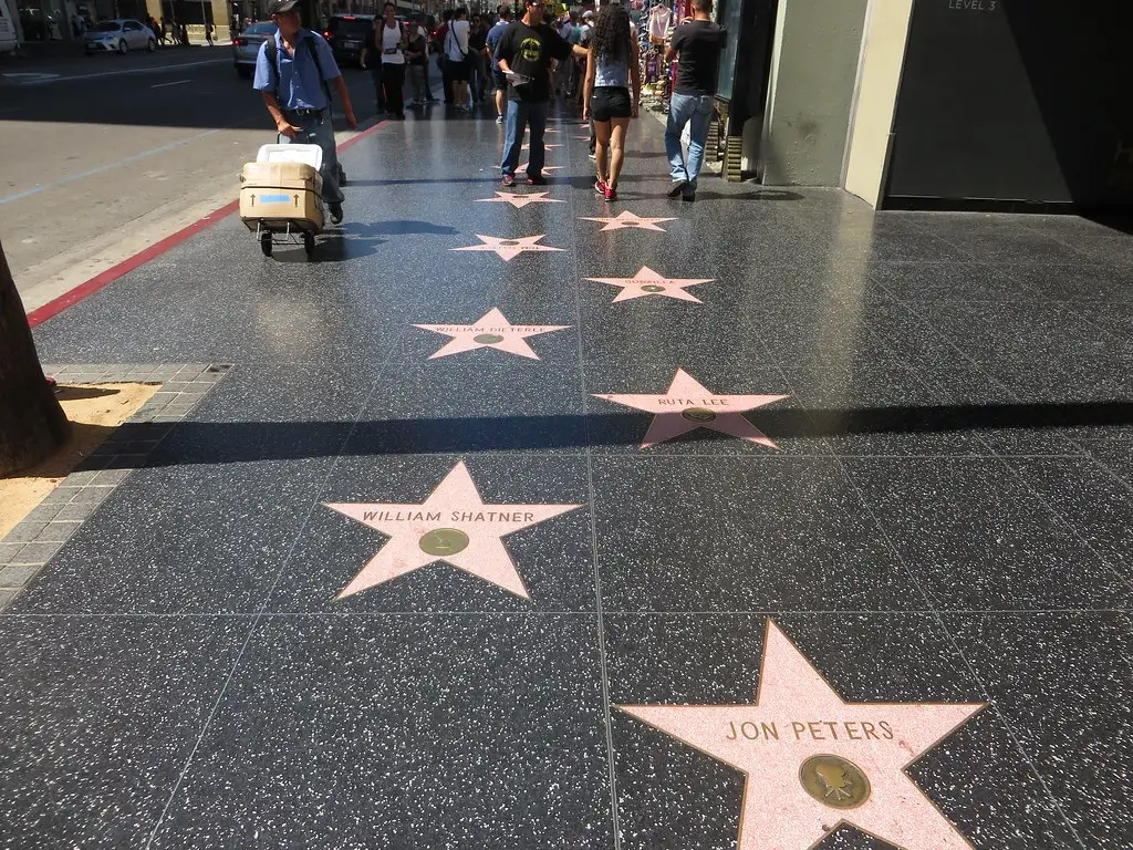 California Itinerary 7 Days, Hollywood Walk of Fame