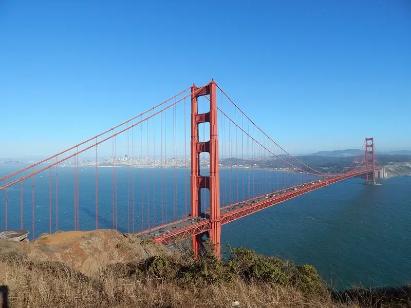 California Itinerary 7 Days, Golden Gate Bridge